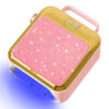 1 NLS19D Portable Nail Lamp-Pink Diamond
