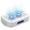 1 DC02 Nail Dust Collector-White