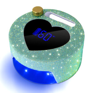 NLS14D Heart-Shaped Nail Lamp-Green Diamond
