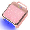 1 NLS19D Portable Nail Lamp-Pink Diamond