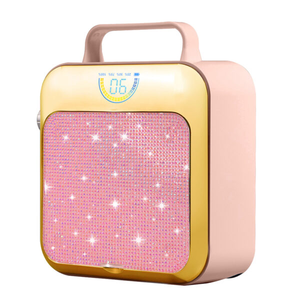 3 NLS19D Portable Nail Lamp-Pink Diamond