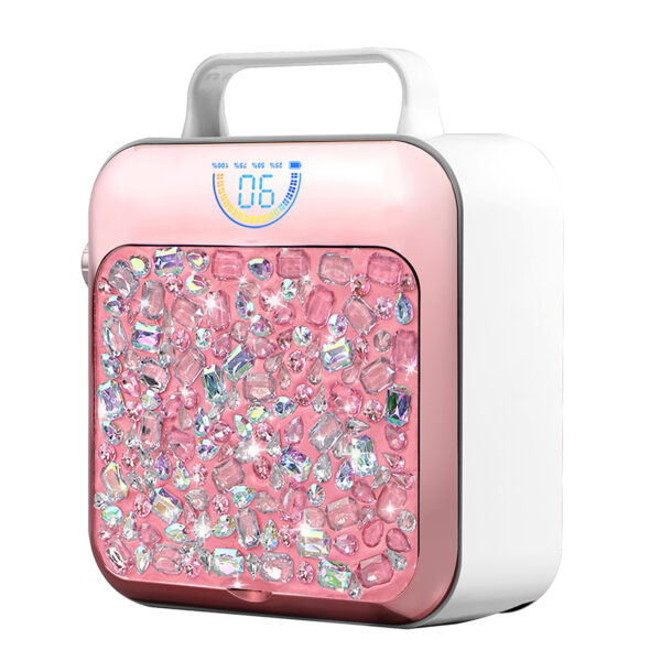 3 NLS19D Portable Nail Lamp-Rhinestones Diamond