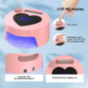 NLS14 Heart-Shaped Nail Lamp-Pink