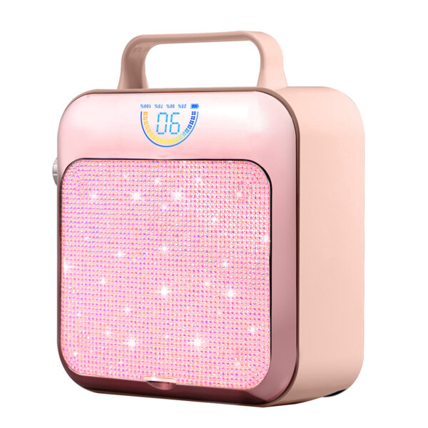 3 NLS19D Portable Nail Lamp-Pink Diamond