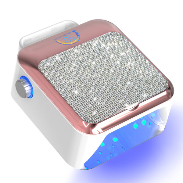 NLS19D Portable Nail Lamp-Silver Diamond