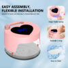 NLS14 Heart-Shaped Nail Lamp-Pink