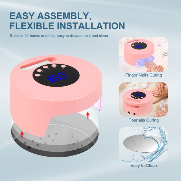 NLS15 Cordless Nail Lamp-Pink