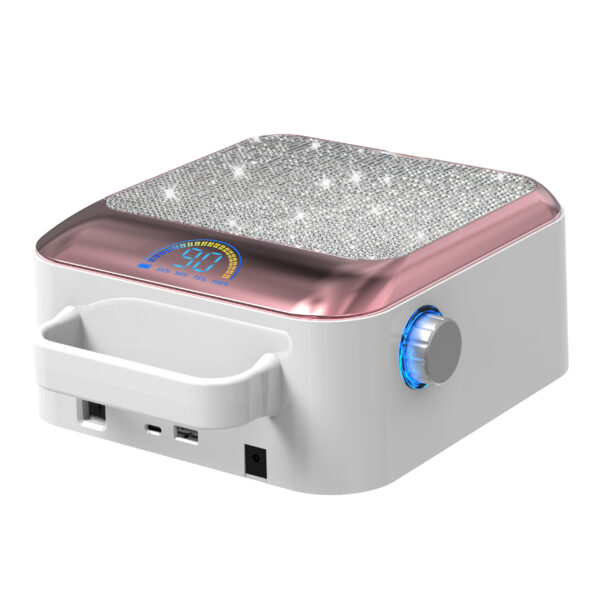 NLS19D Portable Nail Lamp-Silver Diamond