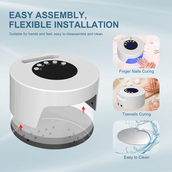 NLS15 Cordless Nail Lamp-White
