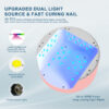 NLS15 Cordless Nail Lamp-Pink