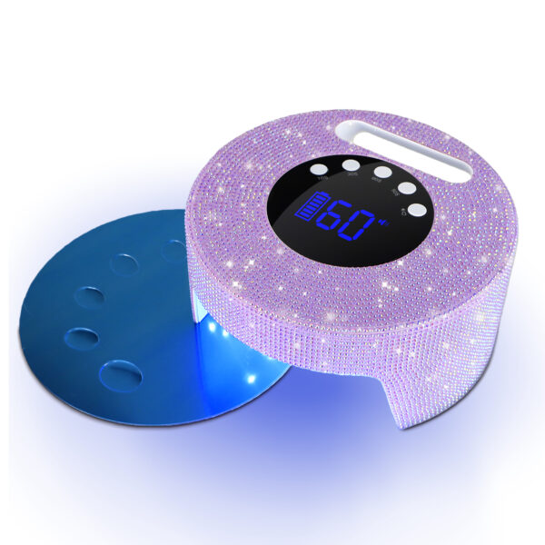 6 NLS15D Cordless Nail Lamp-Purple Diamond