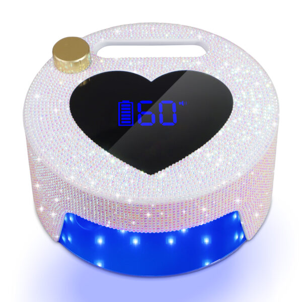 AB白钻1 NLS14D Heart-Shaped Nail Lamp-White Diamond