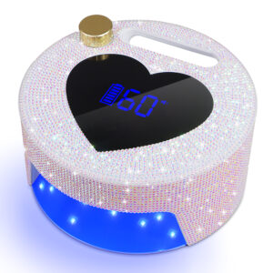 NLS14D Heart-Shaped Nail Lamp-White Diamond