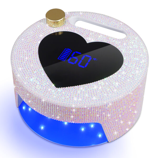 AB白钻2 NLS14D Heart-Shaped Nail Lamp-White Diamond