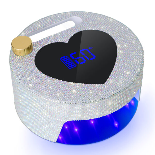 AB粗钻1 NLS14D Heart-Shaped Nail Lamp-AB Diamond