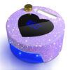 AB紫色粗钻 NLS14D Heart-Shaped Nail Lamp-Purple Diamond