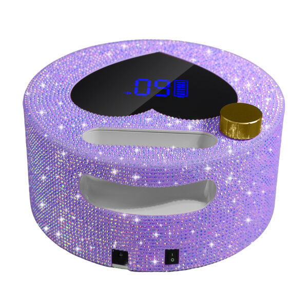 AB紫色粗钻4 NLS14D Heart-Shaped Nail Lamp-Purple Diamond