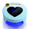 NLS14D Heart-Shaped Nail Lamp-Blue Diamond