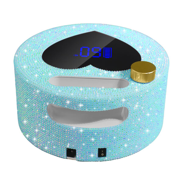 NLS14D Heart-Shaped Nail Lamp-Blue Diamond