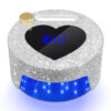 NLS14D Heart-Shaped Nail Lamp-Silver Diamond