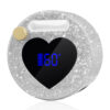 NLS14D Heart-Shaped Nail Lamp-Silver Diamond