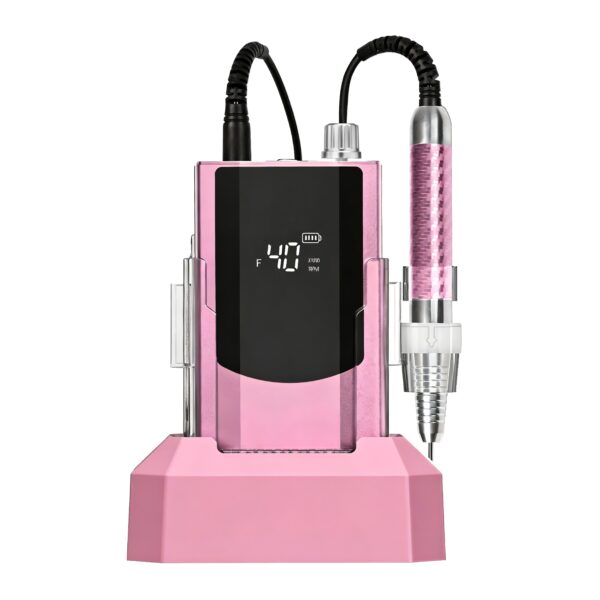 ND70S竖版玫瑰金粉底 ND70S Brushless Nail Drill-Pink