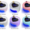 NLS14D Heart-Shaped Nail Lamp-Green Diamond