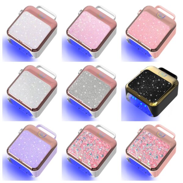 NLS19D Portable Nail Lamp-Rhinestones Diamond