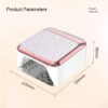NLS19D Portable Nail Lamp-White Diamond
