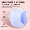 主图3 NLS14D Heart-Shaped Nail Lamp-Pink Diamond