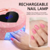 主图4 NLS14D Heart-Shaped Nail Lamp-Pink Diamond