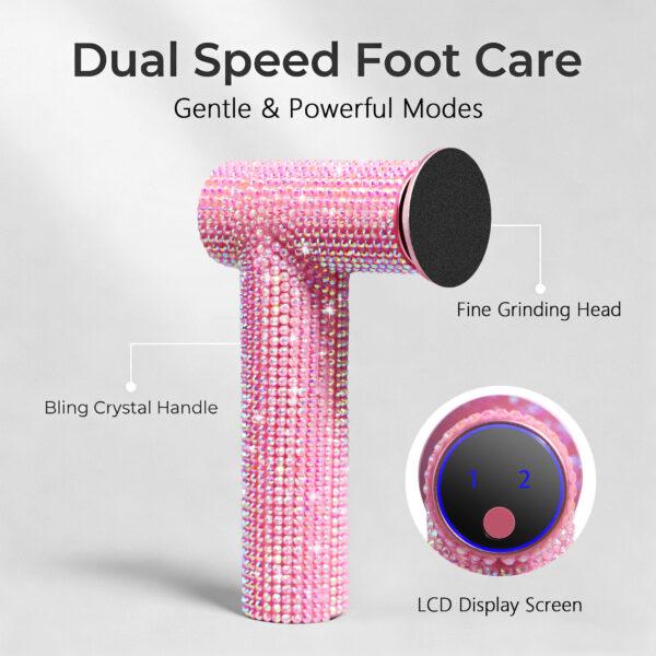 主图粉色2 FG10D Foot Callus Remover-Pink Diamond