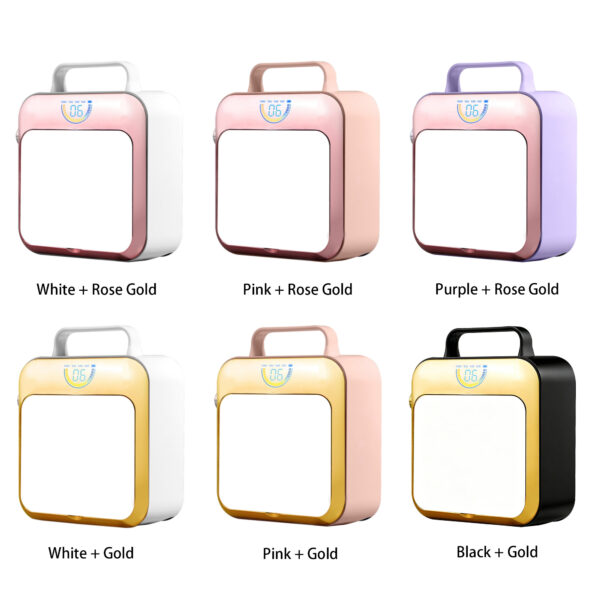 合集英文 NLS19 Portable Nail Lamp-Pink