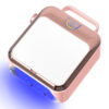 电镀粉+粉色 NLS19 Portable Nail Lamp-Pink