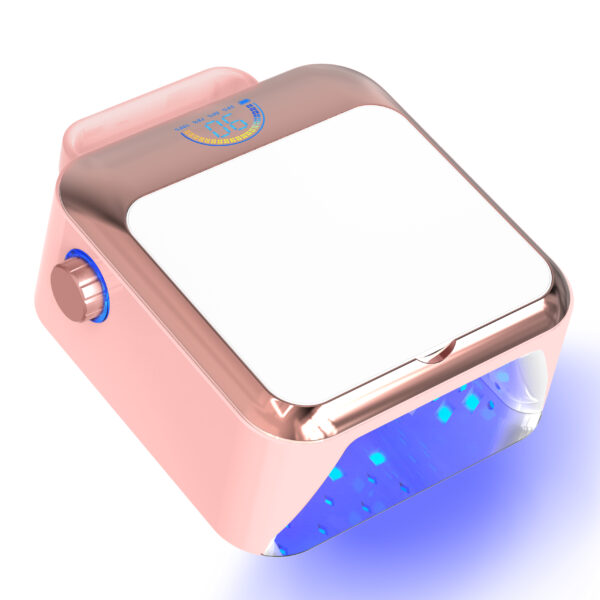 电镀粉+粉色1 NLS19 Portable Nail Lamp-Pink
