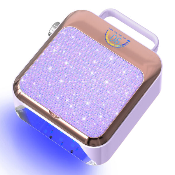 NLS19D Portable Nail Lamp-Purple Diamond
