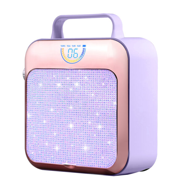 NLS19D Portable Nail Lamp-Purple Diamond