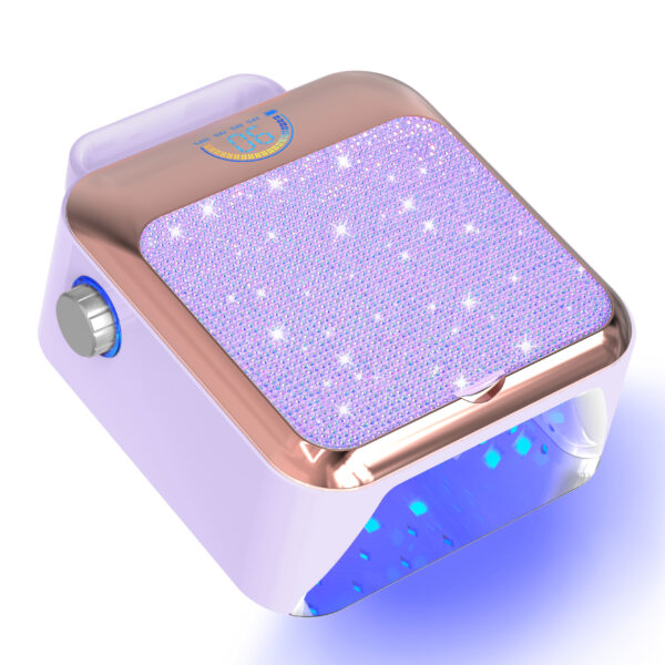 NLS19D Portable Nail Lamp-Purple Diamond