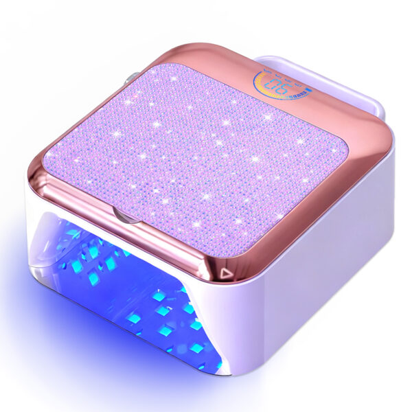NLS19D Portable Nail Lamp-Purple Diamond