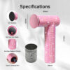 粗钻粉色尺寸 FG10D Foot Callus Remover-Pink Diamond