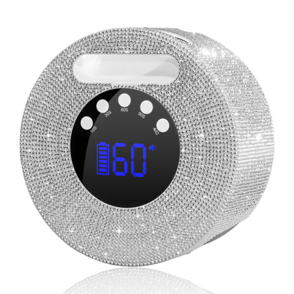 银色粗钻1 NLS15D Cordless Nail Lamp-Silver Diamond