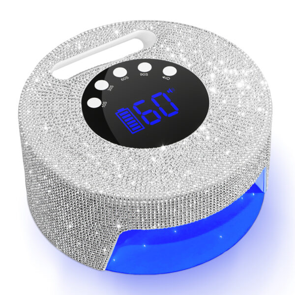 银色粗钻2 NLS15D Cordless Nail Lamp-Silver Diamond