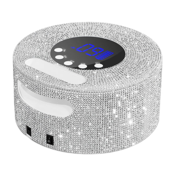 银色粗钻4 NLS15D Cordless Nail Lamp-Silver Diamond
