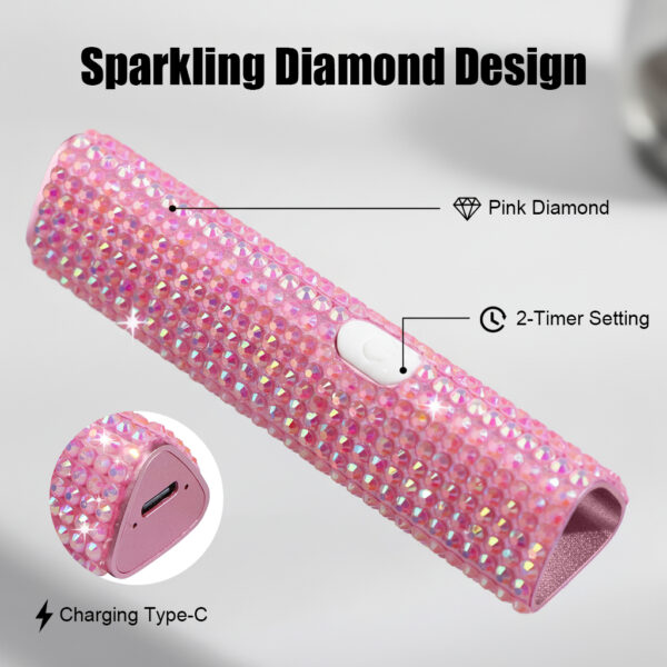 3 NLY10D Mini Triangle Lamp - Diamond
