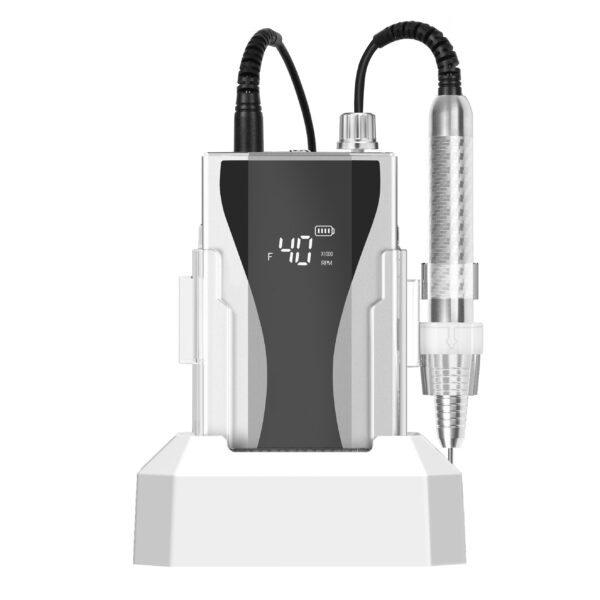 ND40S竖版银色1 ND40S Brushless Nail Drill-Silver