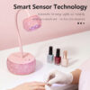主图3 NLM15D Mini LED Nail Lamp-Pink Diamond