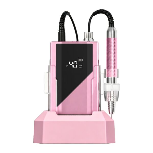 粉色底 ND130S Brushless Nail Drill-Pink
