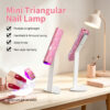 1 NLY10D Mini Triangle Lamp - Diamond