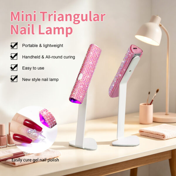 1 NLY10D Mini Triangle Lamp - Diamond