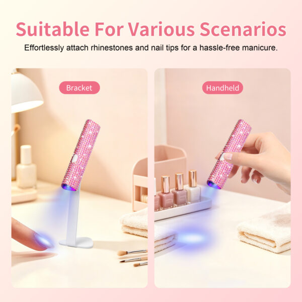 3 NLY10D Mini Triangle Lamp - Diamond